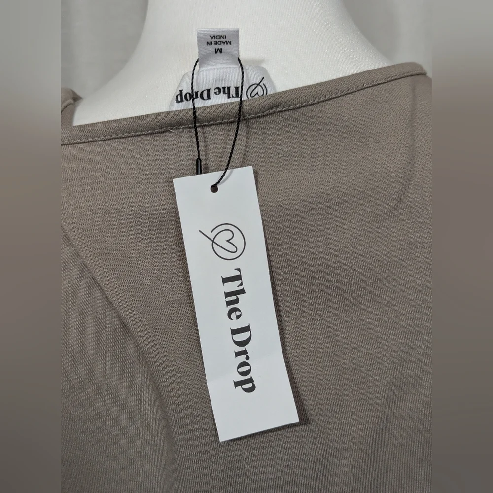 The Drop "Dia Mixed Fabric Maxi Tank Dress" Various Sizes - Picture 2 of 12